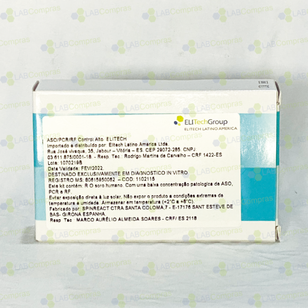 ASO/PCR/FR CONTROL H 1ML - ELITECH - REF:584 - Image 2